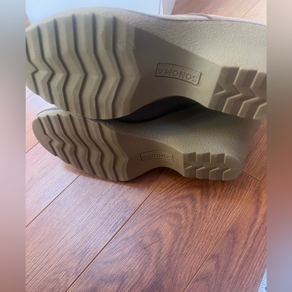 New Sonoma Nadine taupe wedges 9 - Picture 5 of 6